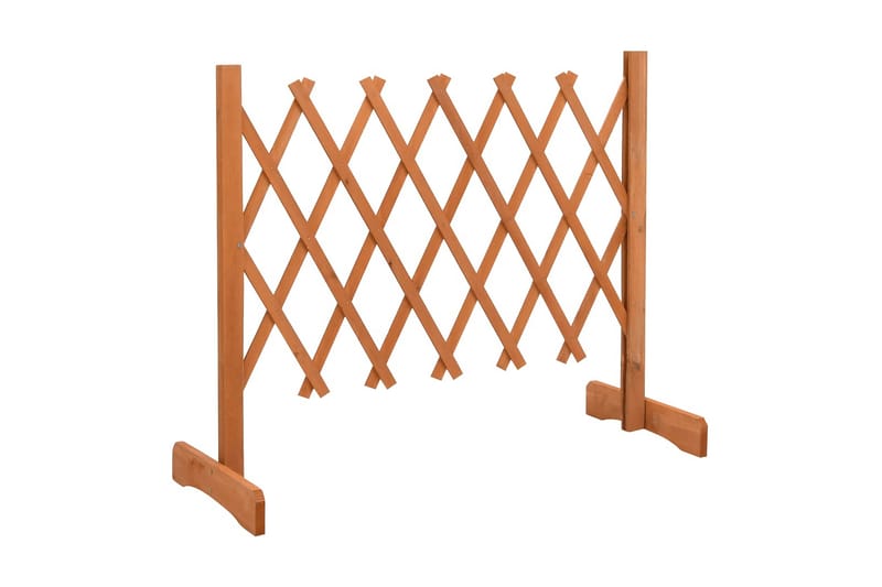 Puutarhan säleikköaita oranssi 120x60 cm täysi kuusi - Oranssi - Talo & remontointi - Näkösuojat & aitaukset - Aita - Puuaita