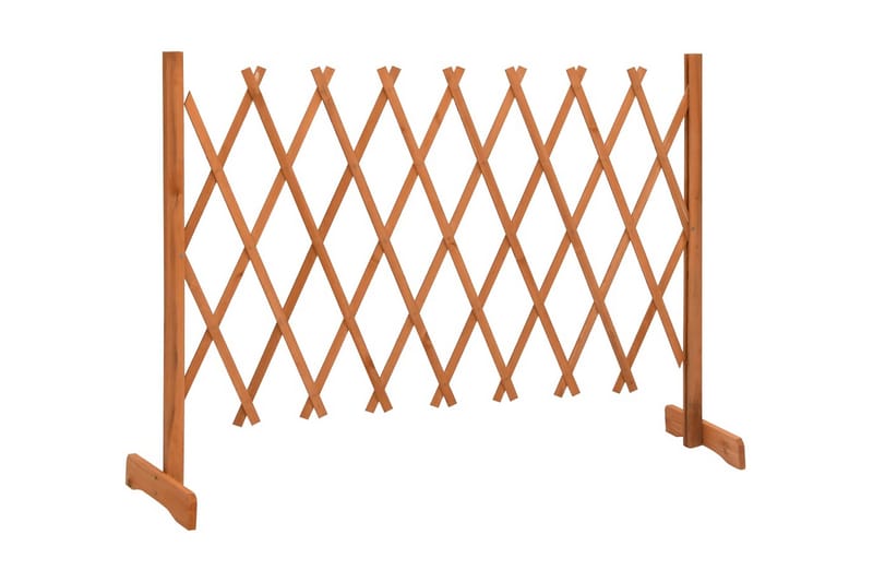 Puutarhan säleikköaita oranssi 150x80 cm täysi kuusi - Oranssi - Talo & remontointi - Näkösuojat & aitaukset - Aita - Puuaita