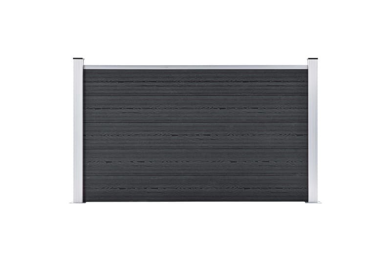 Puutarha-aita WPC 353x106 cm harmaa - Talo & remontointi - Näkösuojat & aitaukset - Aita - Muoviaita