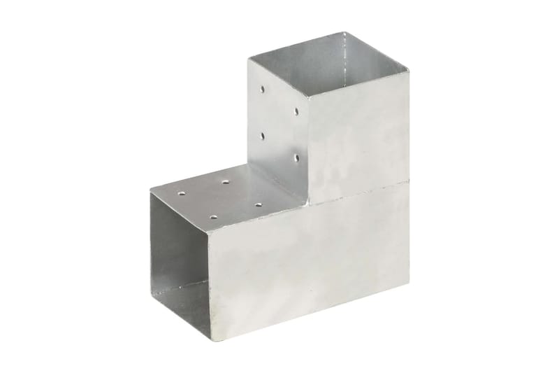 Tolppaliitin L-muoto galvanoitu metalli 101x101 mm - Talo & remontointi - Näkösuojat & aitaukset - Aita - Aitatolpat