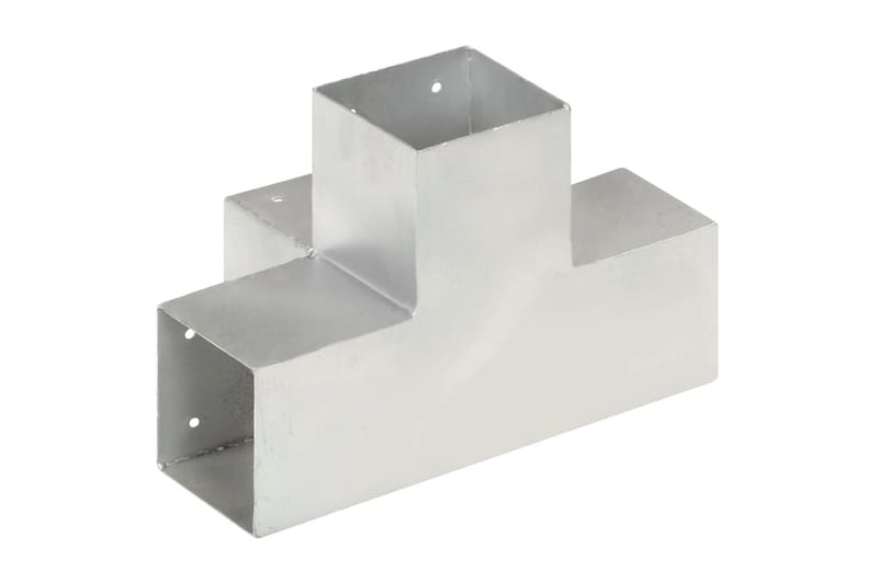 Tolppaliitin X-muoto galvanoitu metalli 101x101 mm - Talo & remontointi - Näkösuojat & aitaukset - Aita - Aitatolpat