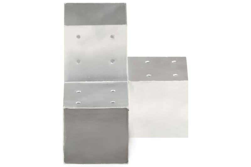 Tolppaliitin Y-muoto galvanoitu metalli 101x101 mm - Talo & remontointi - Näkösuojat & aitaukset - Aita - Aitatolpat