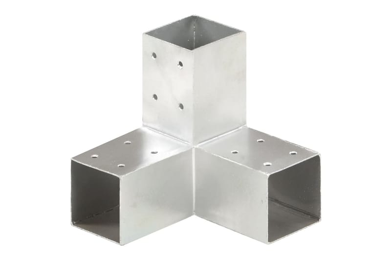 Tolppaliitin Y-muoto galvanoitu metalli 71x71 mm - Talo & remontointi - Näkösuojat & aitaukset - Aita - Aitatolpat