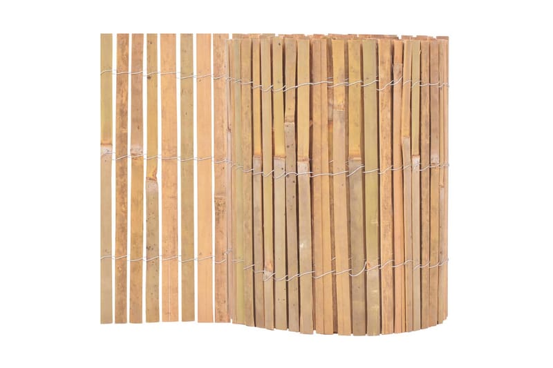 Bambuaita 1000x30 cm - Ruskea - Talo & remontointi - Näkösuojat & aitaukset - Aitaus - Puutarha-aitaus & paneeliaita