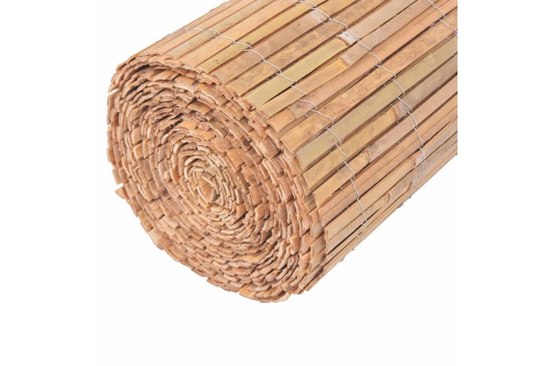 Bambuaita 1000x30 cm - Ruskea - Talo & remontointi - Näkösuojat & aitaukset - Aitaus - Puutarha-aitaus & paneeliaita