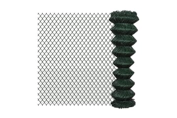 Verkkoaita galvanoitu teräs 1,25x25 m vihreä - Vihreä - Talo & remontointi - Näkösuojat & aitaukset - Aitaus - Puutarha-aitaus & paneeliaita