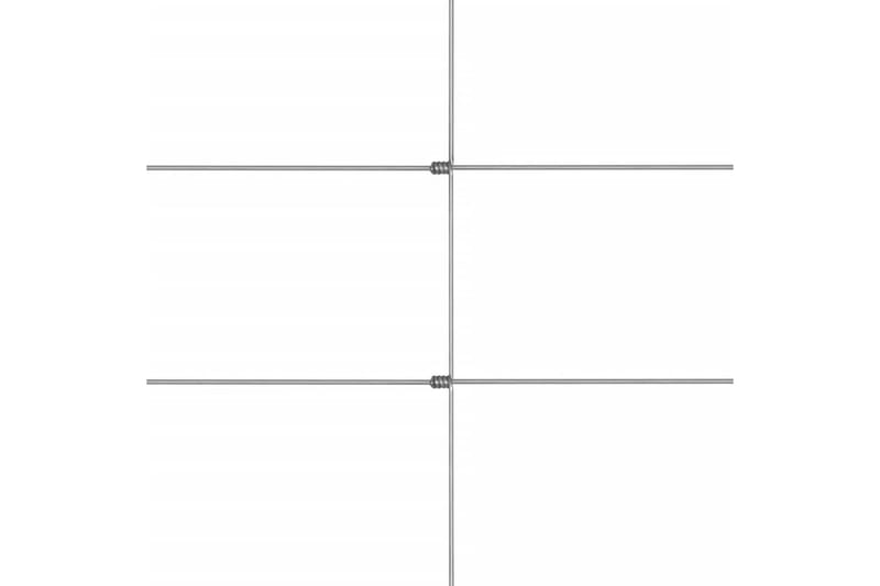 Puutarha-aita galvanoitu teräs 50x1,2 m hopea - Hopea - Talo & remontointi - Näkösuojat & aitaukset - Aitaus - Verkkoaita