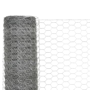 Kanaverkko galvanoitu teräs 25x1,5 m hopea - Hopea - Talo & remontointi - Näkösuojat & aitaukset - Pesäkoppi & eläinkoppi - Kanala