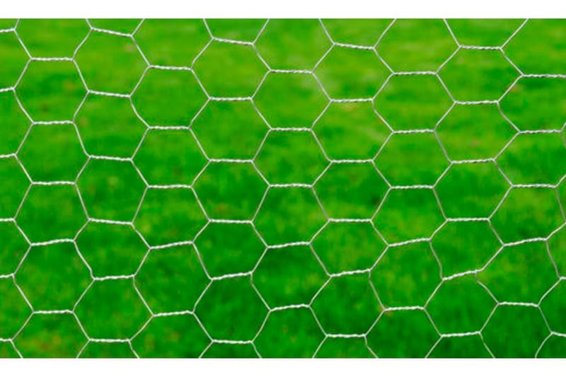 Kanaverkko galvanoitu teräs 25x1 m hopea - Hopea - Talo & remontointi - Näkösuojat & aitaukset - Pesäkoppi & eläinkoppi - Kanala