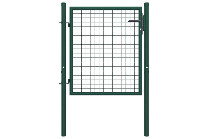 Aitaportti teräs 100x125 cm vihreä - Talo & remontointi - Näkösuojat & aitaukset - Portti
 - Portti ulos