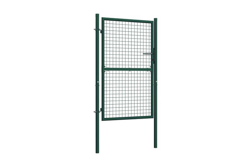 Aitaportti teräs 100x200 cm vihreä - Vihreä - Talo & remontointi - Näkösuojat & aitaukset - Portti
 - Portti ulos