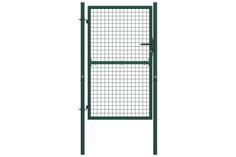 Aitaportti teräs 100x200 cm vihreä - Vihreä - Talo & remontointi - Näkösuojat & aitaukset - Portti
 - Portti ulos