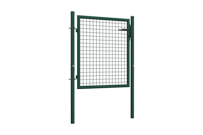 Aitaportti teräs 100x75 cm vihreä - Vihreä - Talo & remontointi - Näkösuojat & aitaukset - Portti
 - Portti ulos