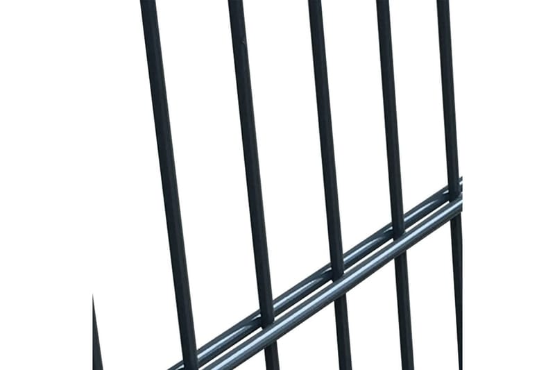 2D Aitaportti (Yksinkertainen) Antrasiitti Harmaa 106 x 210 - Harmaa - Talo & remontointi - Näkösuojat & aitaukset - Portti
 - Puuportti