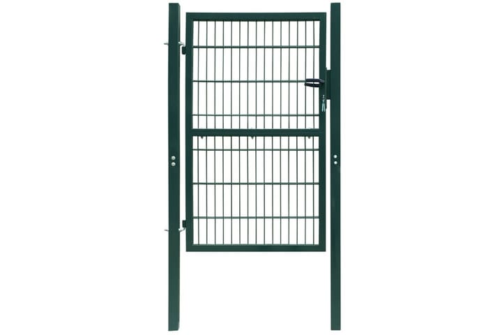 2D Aitaportti (Yksinkertainen) Vihreä 106 x 170 cm - Vihreä - Portti ulos - Puuportti