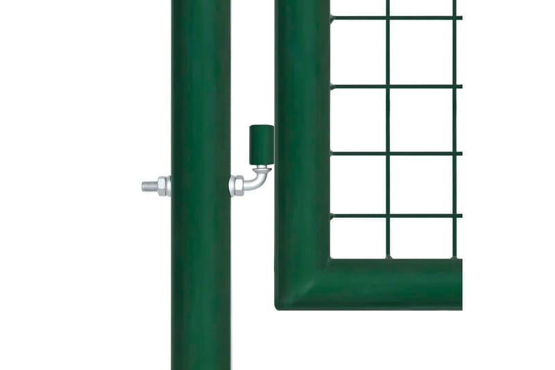 Puutarhan verkkoportti teräs 400x100 cm vihreä - Vihreä - Talo & remontointi - Näkösuojat & aitaukset - Portti
 - Portti ulos