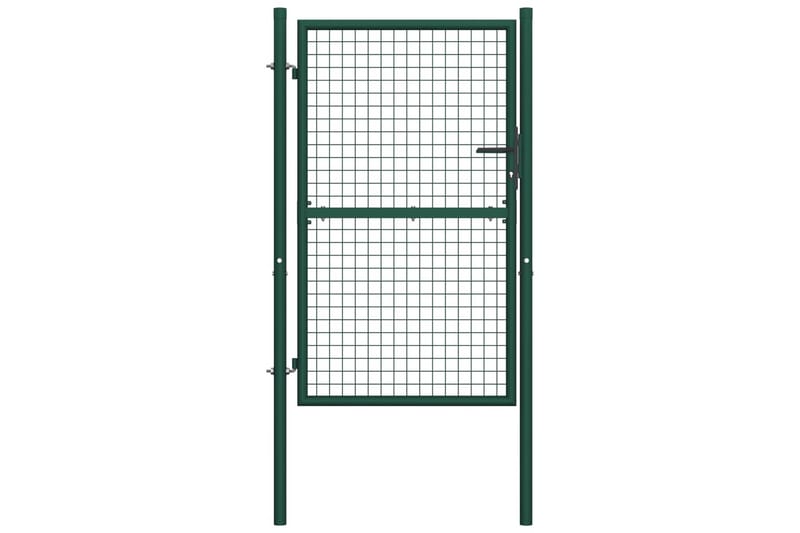 Aitaportti teräs 100x150 cm vihreä - Vihreä - Talo & remontointi - Näkösuojat & aitaukset - Portti
 - Takorautaportti & rautaportti