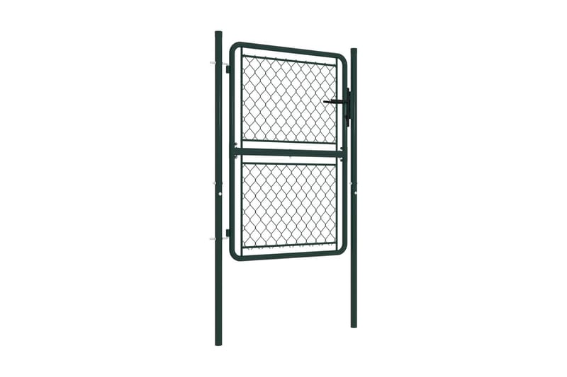 Puutarhaportti teräs 100x150 cm vihreä - Vihreä - Talo & remontointi - Näkösuojat & aitaukset - Portti
 - Takorautaportti & rautaportti