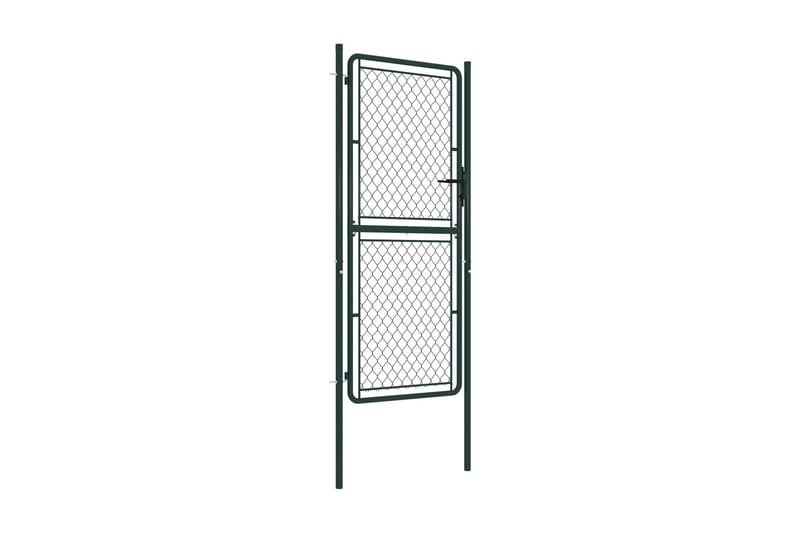 Puutarhaportti teräs 100x175 cm vihreä - Vihreä - Talo & remontointi - Näkösuojat & aitaukset - Portti
 - Takorautaportti & rautaportti