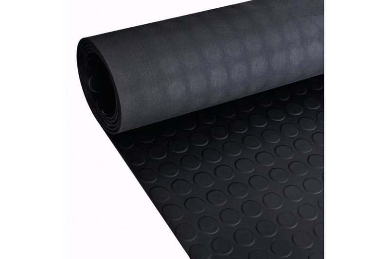 Luistamaton kumimatto 2 x 1 m Pilkullinen - Musta - Talo & remontointi - Rakentaminen - Kumi & muovi - Kumimatto