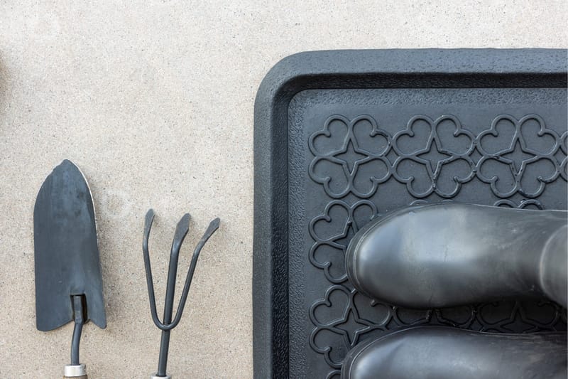 Kumimatto Gunnar 45x75 cm - Musta - Talo & remontointi - Rakentaminen - Kumi & muovi - Kumimatto