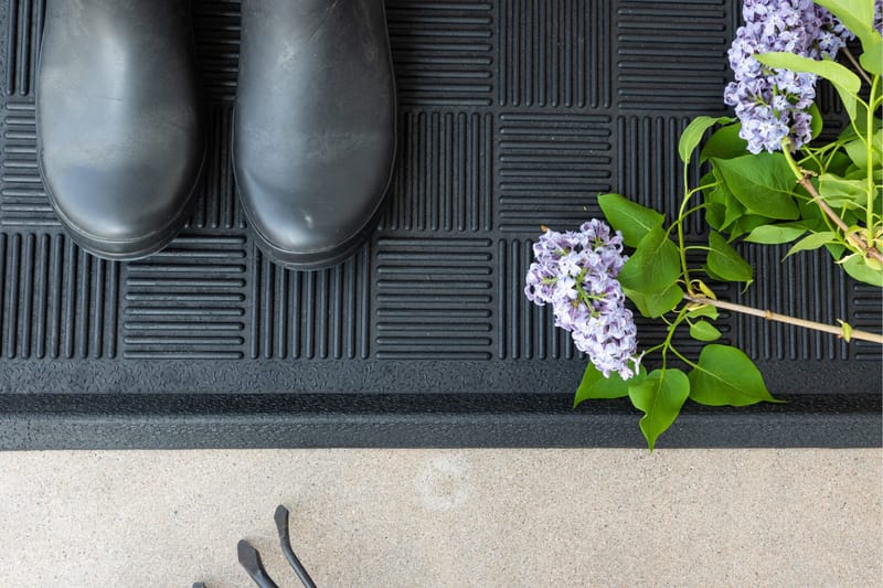 Kumimatto Gösta 45x75 cm - Musta - Talo & remontointi - Rakentaminen - Kumi & muovi - Kumimatto