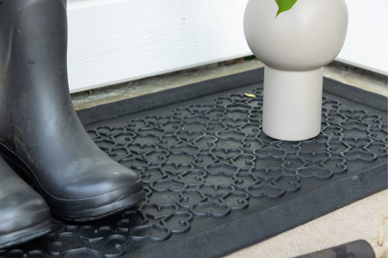 Kumimatto Gunnar 45x75 cm - Musta - Talo & remontointi - Rakentaminen - Kumi & muovi - Kumimatto