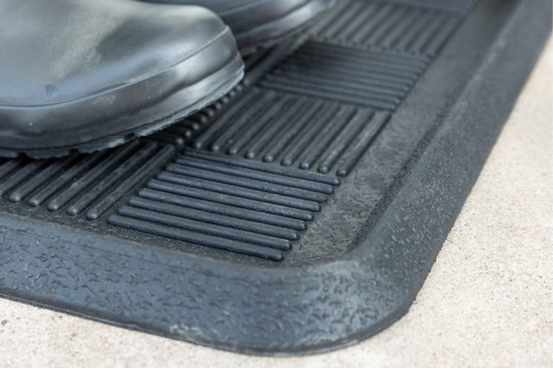 Kumimatto Gösta 45x75 cm - Musta - Talo & remontointi - Rakentaminen - Kumi & muovi - Kumimatto