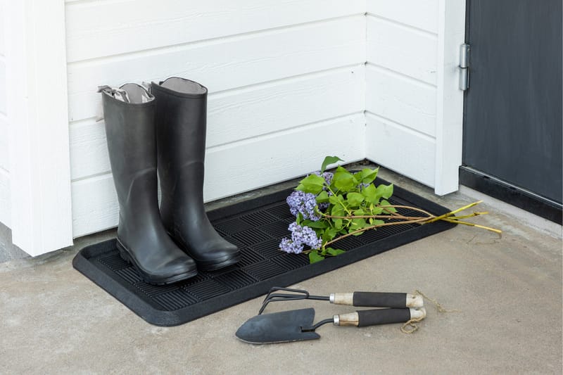 Kumimatto Gösta 45x75 cm - Musta - Talo & remontointi - Rakentaminen - Kumi & muovi - Kumimatto