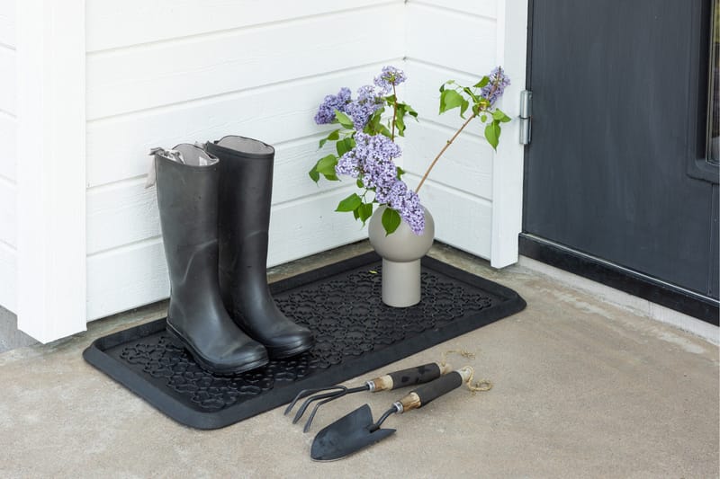 Kumimatto Gunnar 45x75 cm - Musta - Talo & remontointi - Rakentaminen - Kumi & muovi - Kumimatto