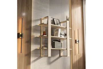 Draven Seinälevy 90x90 cm - Travertiini - Talo & remontointi - Keittiö & kylpyhuone - Keittiö & kodinhoitohuone - Keittiön sisustus - Keittiöhylly