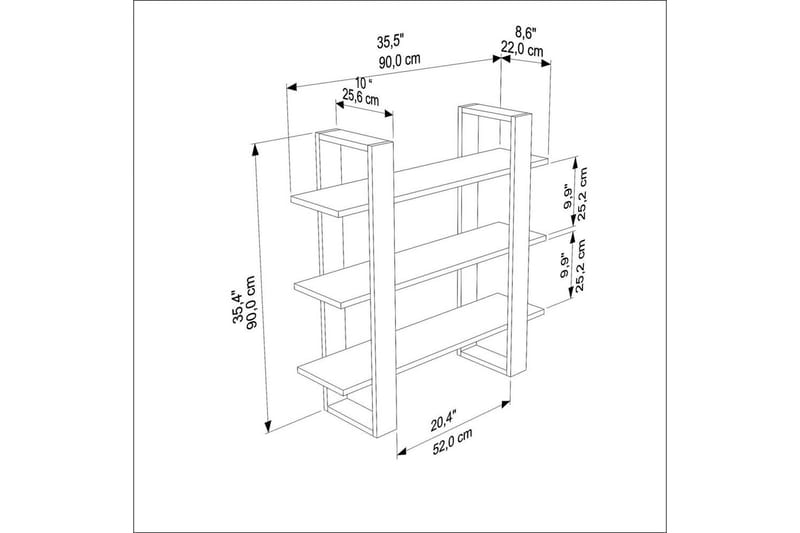 Draven Seinälevy 90x90 cm - Travertiini - Talo & remontointi - Rakentaminen - Lattiat & seinät & katot - Lattia & seinäpinnat