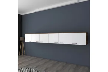 Ervon Seinälevy 243x243 cm - Pähkinä/Valkoinen - Talo & remontointi - Keittiö & kylpyhuone - Keittiö & kodinhoitohuone - Keittiön sisustus - Keittiökaappi