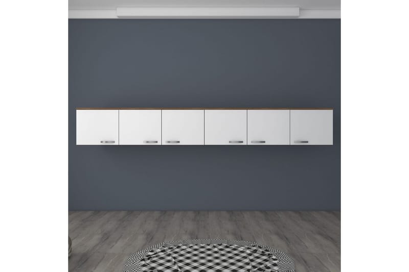 Ervon Seinälevy 243x243 cm - Pähkinä/Valkoinen - Talo & remontointi - Rakentaminen - Lattiat & seinät & katot - Lattia & seinäpinnat