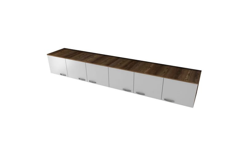 Ervon Seinälevy 243x243 cm - Pähkinä/Valkoinen - Talo & remontointi - Rakentaminen - Lattiat & seinät & katot - Lattia & seinäpinnat