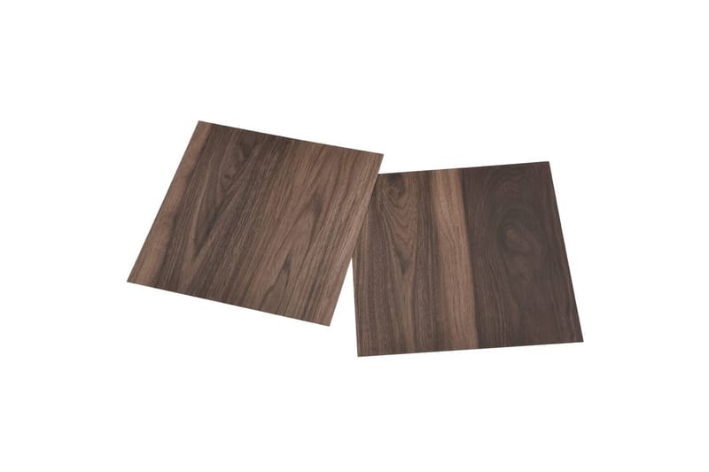 Itsekiinnittyvä lattialankku 55 kpl PVC 5,11 m² tummanruskea - Ruskea - Piha & ulkoaltaat - Piha-alue - Puutarhakoristeet & pihatarvikkeet - Terassilaatat