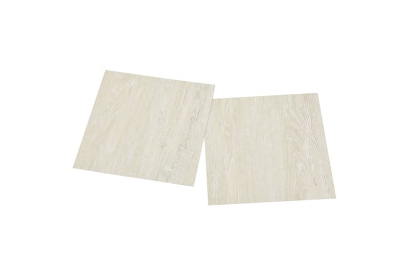Itsekiinnittyvä lattialankku 55 kpl PVC 5,11 m² kerma - Kerma - Piha & ulkoaltaat - Piha-alue - Puutarhakoristeet & pihatarvikkeet - Terassilaatat