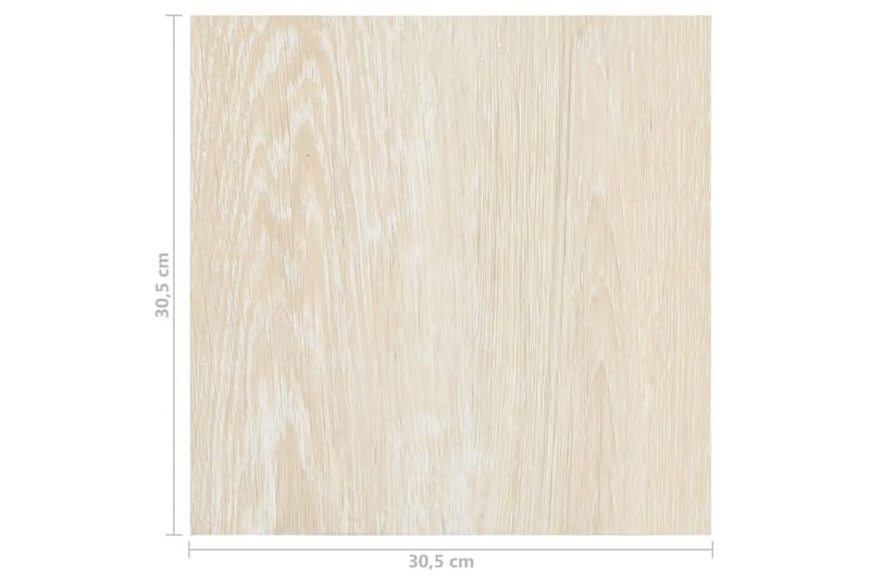 Itsekiinnittyvä lattialankku 55 kpl PVC 5,11 m² beige - Beige - Piha & ulkoaltaat - Piha-alue - Puutarhakoristeet & pihatarvikkeet - Terassilaatat