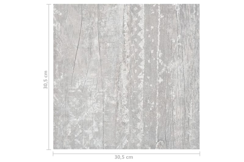 Itsekiinnittyvä lattialankku 55 kpl PVC 5,11 m² harmaa - Harmaa - Piha & ulkoaltaat - Piha-alue - Puutarhakoristeet & pihatarvikkeet - Terassilaatat