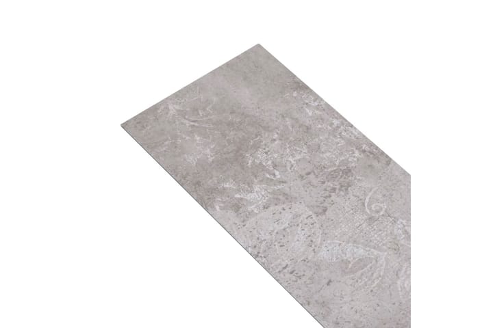 Itsekiinnittyvä PVC lattialankku 5,21 m² 2 mm maanharmaa - Harmaa - Ritilä parvekkeelle - Lattia - Terassilaatat