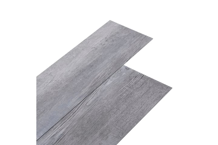 Itsekiinnittyvä PVC lattialankku 5,21 m² 2 mm - Harmaa - Ritilä parvekkeelle - Lattia - Terassilaatat
