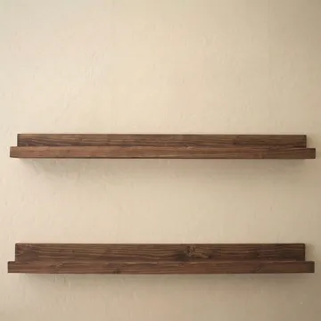 Koristeellinen puinen seinähylly Wallxpert Devin (70 x 8 x 15 cm) puinen - Puinen - Talo & remontointi - Rakentaminen - Lattiat & seinät & katot - Lattia & seinäpinnat