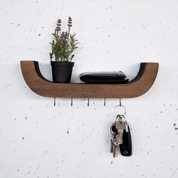 Koristeellinen puinen seinähylly Hanah Home Rafnet (33 x 11 x 7 cm) - Talo & remontointi - Rakentaminen - Lattiat & seinät & katot - Lattia & seinäpinnat