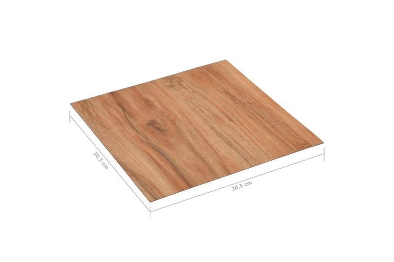 Itsekiinnittyvä lattialankku 20 kpl PVC 1,86 m² vaalea puu - Ruskea - Talo & remontointi - Rakentaminen - Lattiat & seinät & katot - Lattia