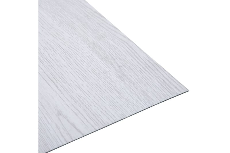 Itsekiinnittyvä lattialankku 20 kpl PVC 1,86 m² - Valkoinen - Talo & remontointi - Rakentaminen - Lattiat & seinät & katot - Lattia