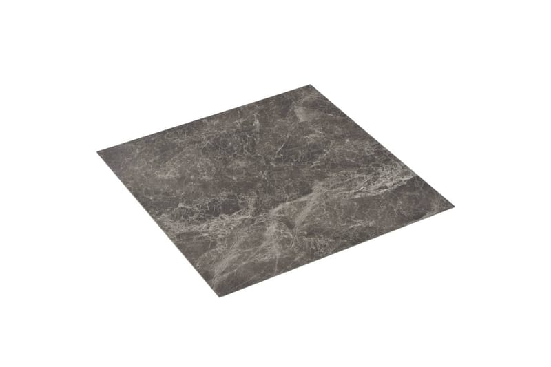 Itsekiinnittyvä lattialankku 20 kpl PVC 1,86 m² - Musta Marmori - Talo & remontointi - Rakentaminen - Lattiat & seinät & katot - Lattia