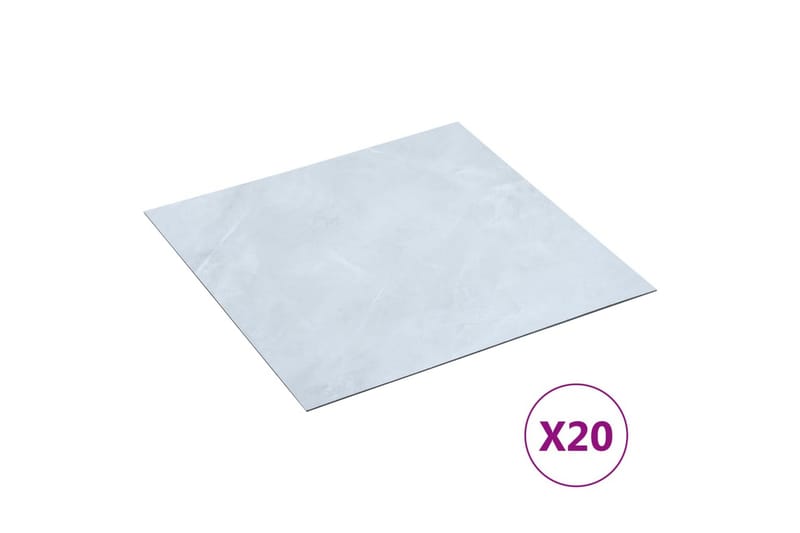 Itsekiinnittyvä lattialankku 20kpl PVC 1,86 m² - Valkoinen - Talo & remontointi - Rakentaminen - Lattiat & seinät & katot - Lattia