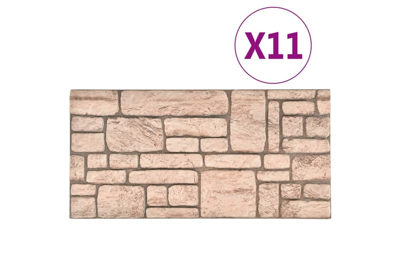3D-seinäpaneelit beige tiilikuvio 11 kpl EPS - Talo & remontointi - Rakentaminen - Lattiat & seinät & katot - Lattia & seinäpinnat