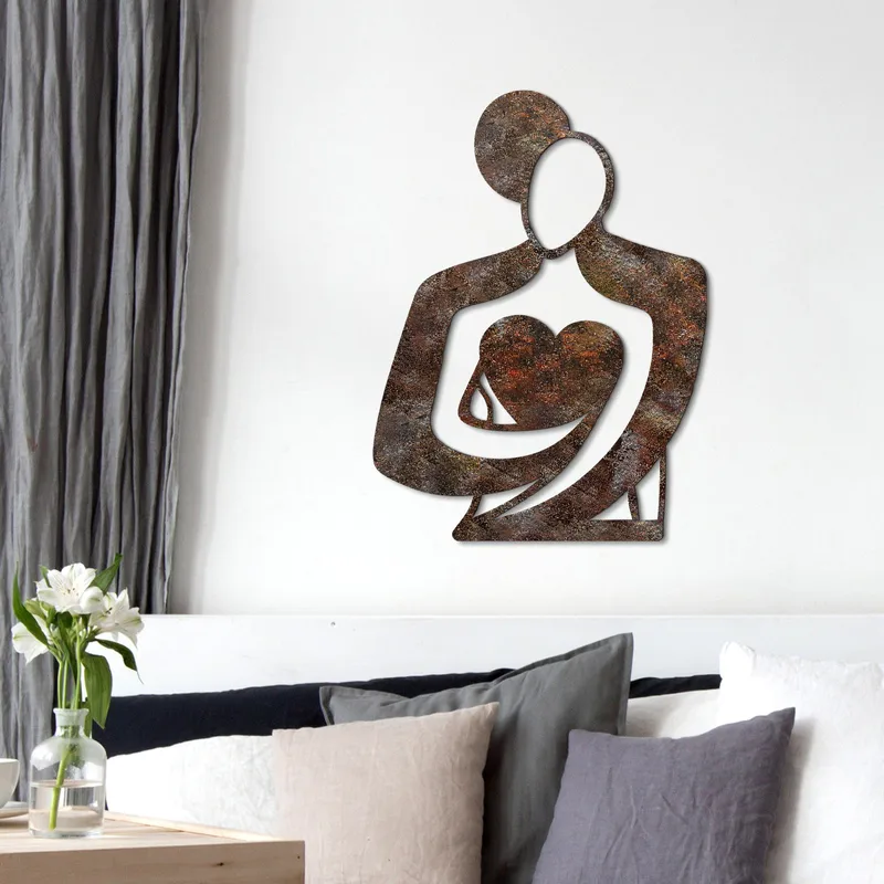 Decorative Metal Wall Accessory Wallxpert - Talo & remontointi - Rakentaminen - Lattiat & seinät & katot - Lattia & seinäpinnat