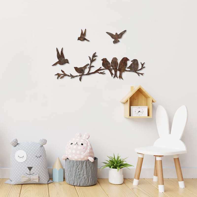 Decorative Metal Wall Accessory Wallxpert - Talo & remontointi - Rakentaminen - Lattiat & seinät & katot - Lattia & seinäpinnat